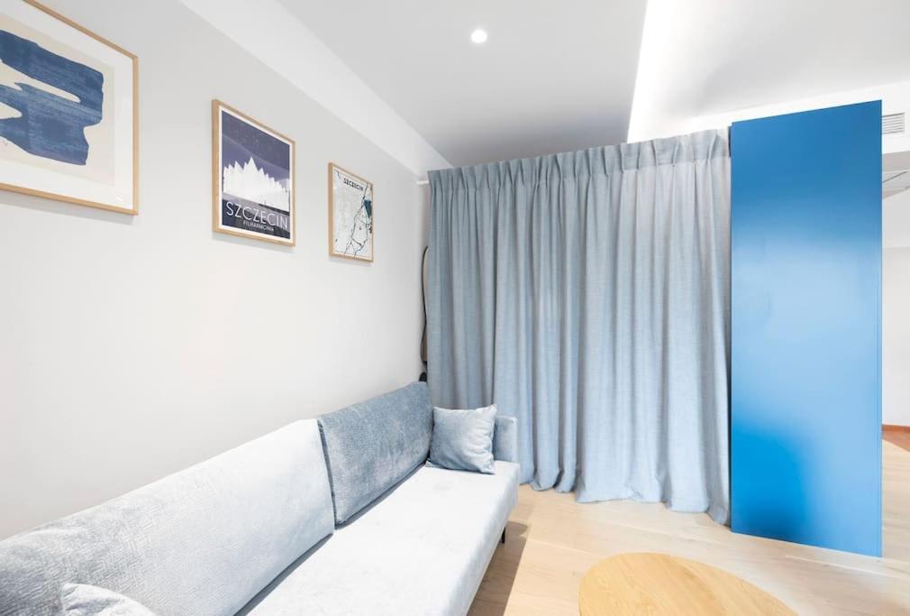 Apartament Blue City - Hanza Tower Шчечин Екстериор снимка