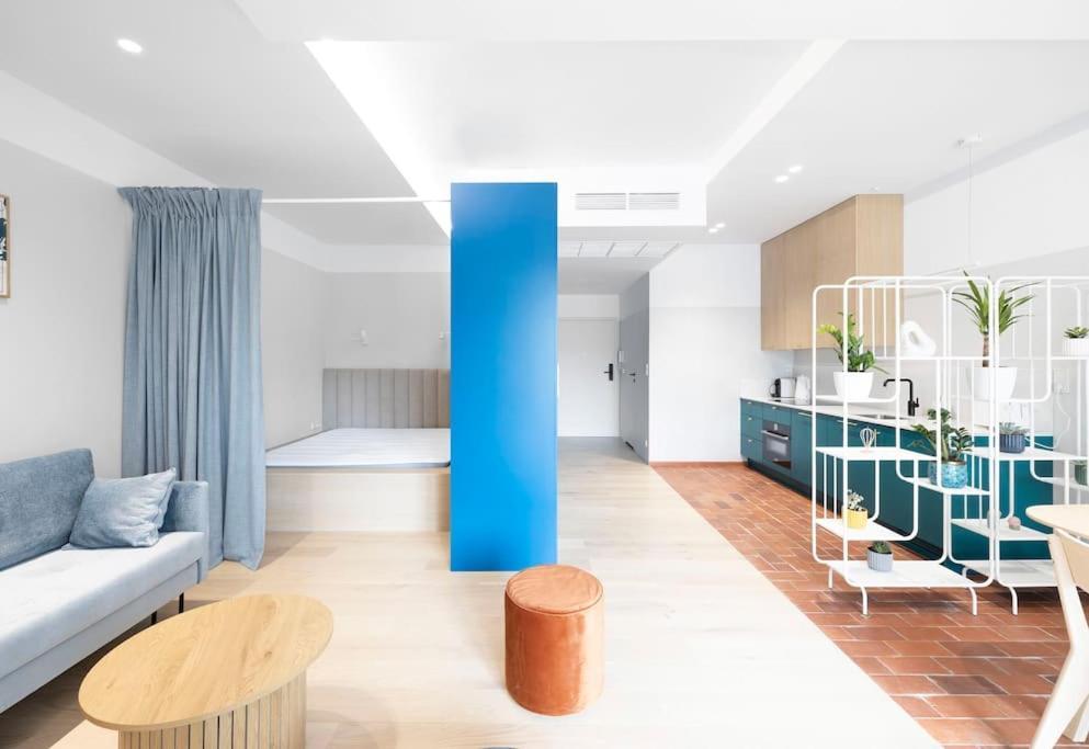 Apartament Blue City - Hanza Tower Шчечин Екстериор снимка