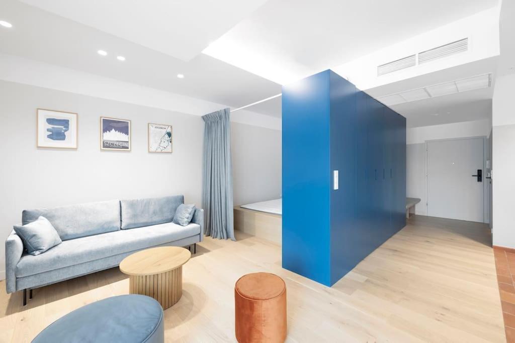 Apartament Blue City - Hanza Tower Шчечин Екстериор снимка