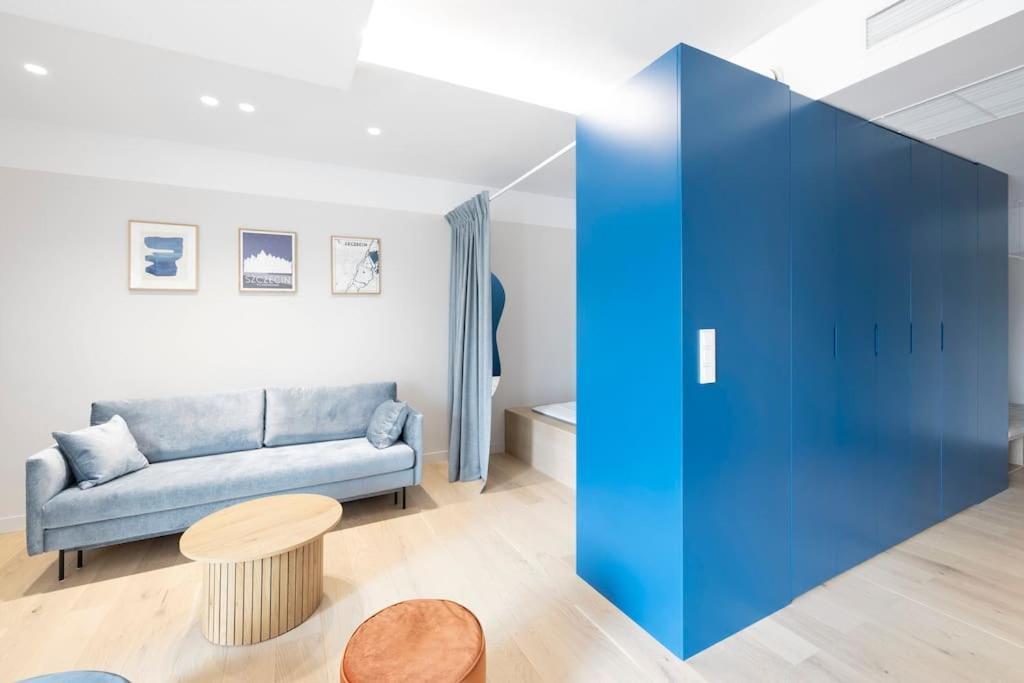 Apartament Blue City - Hanza Tower Шчечин Екстериор снимка